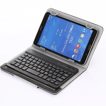 Samsung kılıfı galaxy Tab S3 9.7 T820 T825 kablosuz bluetooth Klavye PU deri Standı tablet evrensel kapak + kalem + OTG