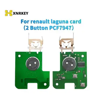 XNRKEY Uzaktan akıllı anahtar devre İle PCF7947 ve Olmadan PCF7947 Renault Laguna Espace için Akıllı Kart PCB Anahtar Kurulu
