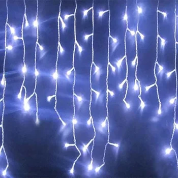 LAIMAIK 3.5 m 96 SMD Yeni yıl Noel Garlands LED dize ışık noel ışık bahçe partisi / düğün / perde dekorasyonu