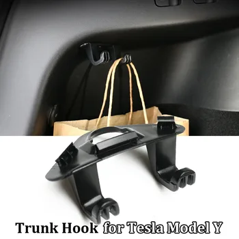Arka Bagaj Kanca Tesla Modeli Y İç Aksesuarları Yaratıcı Depolama Aygıtı alışveriş çantası Şemsiye Askısı Araba İç Parçaları