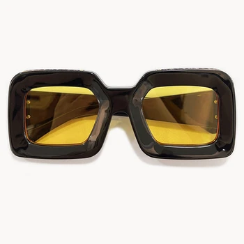 Kadın Güneş Gözlüğü Kadın INS güneş gözlüğü Kare Sokak UV Koruma Açık Kadın Sürüş Gözlük Oculos De Sol