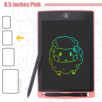 8.5/10/12 İnç LCD çizim tableti Elektronik Çizim yazı tahtası Renkli El Yazısı Pad Erkek Kız Çocuk çocuk Oyuncakları Hediye