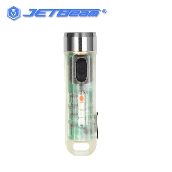 Jetbeam MİNİ BİR SC beş renk çok amaçlı EDC ışık tipi-C USB taşınabilir ultraviyole anahtarlık Torch MİNİ el feneri