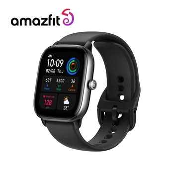 Yeni Amazfit GTS 4 Mini Smartwatch 24H Kalp Hızı 120 Spor Modları akıllı saat Zepp App Alexa İle Dahili Android ıOS İçin