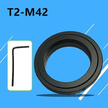 T2-M42 T2 Dağı lens adaptörü Halka T2 T-MOUNT Lens M42 vidalı bağlantı Vücut Adaptörü