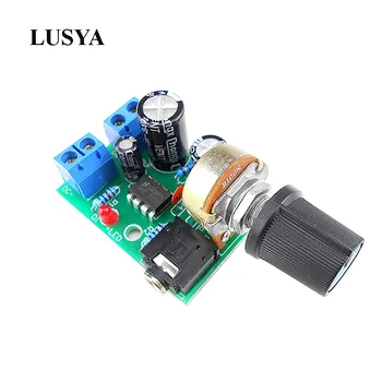 Lusya LM386 mini Ses güç amplifikatörü Kurulu Ses Ayarı İle DC3 - 12V 0.5-10W Ses Hoparlör D1-001