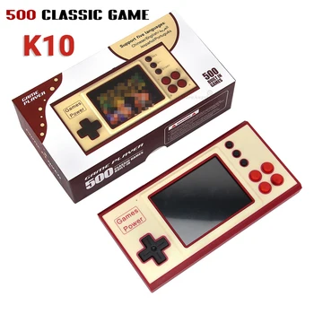 Mini El K30 video oyunu Konsolları Dahili 500 2.8 