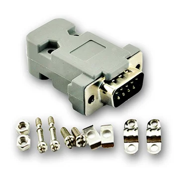 DB-9 DB9 RS232 Erkek soketli konnektör D-Sub 9 Pin PCB Konektörü