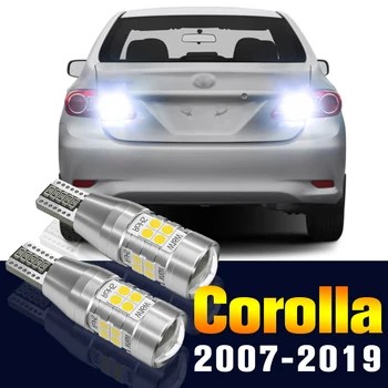 2 adet LED Ters Ampul Yedekleme Lambası Toyota Corolla İçin E15 E18 2007-2019 2011 2012 2013 2014 2015 2016 2017 2018 Aksesuarları