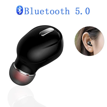 X9 Mini 5.0 Bluetooth Kulaklık Spor Oyun mikrofonlu kulaklık kablosuz kulaklık Handsfree Stereo Kulaklık Xiaomi Tüm Telefonlar İçin