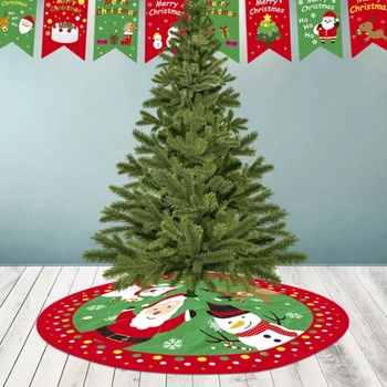 Yılbaşı Ağacı Etek Süsleme Yılbaşı Ağacı Süsleri Alt dekorasyon kumaşı Noel Ağacı Etek Navidad Yeni Yıl 2022
