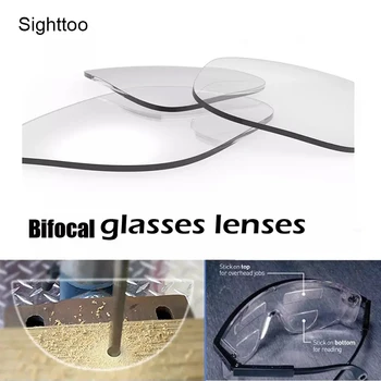 Sighttoo Bifokal okuma gözlüğü Erkekler Lens Yüksek Kaliteli Büyüteç Yapışkanlı Lensler Sıvı Silikon Değiştirilebilir Presbiyopi Lens