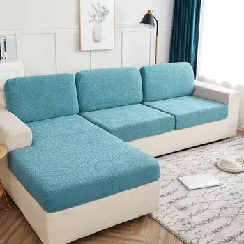 Su geçirmez 1/2/3/4 Kişilik Yastık kanepe klozet kapağı Yıkanabilir Çıkarılabilir Slipcover Katı Renkler Elastik kanepe kılıfı Oturma Odası İçin