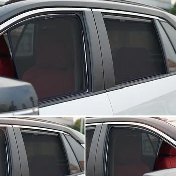 Honda için HR-V HRV VEZEL 2013-2020 araba güneşliği Visor Manyetik Ön Cam Çerçeve Perde Arka Yan Pencere Güneş Gölge Kalkanı