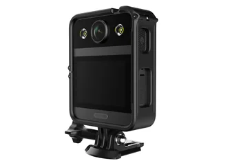 Taşınabilir vücut kamerası SJCAM A20 10m Gece Görüş Gyro Dokunmatik Ekran Polis Giyilebilir terörle mücadele Kolluk DV Mini Kamera