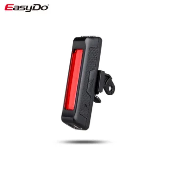 EasyDo Bisiklet bisiklet ışık USB Şarj Arka Kuyruk İşık 16 LED Kemer 3 Sabit Yollu 180 ° Görünürlük Bisiklet Aksesuarları