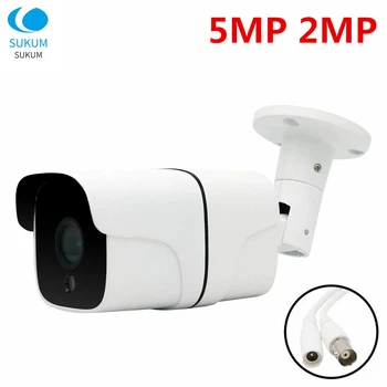 5MP Açık Analog Kamera AHD/CVI/TVI/CVBS 4 İN1 Video Gözetim 3.6 mm Lens IR Gece Görüşlü Güvenlik güvenlik kamerası OSD İle