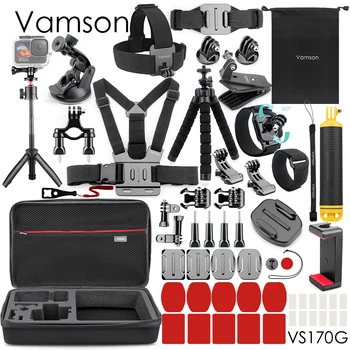 Vamson Gopro 10 9 Spor Kamera Genel Aksesuarları Seti Üç Tip Tripodlar Git Pro Hero 10 9 8 7 6 Eken h8r VS170