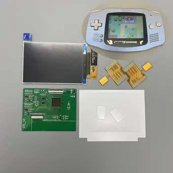 IPS Arka ışık Mod Kitinde GBA Game Boy Advance Düşüşü