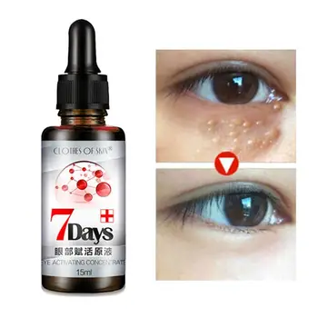 Anında Kaldır Yağ çıkarma Göz Kremi 7 Gün Göz Torbaları Kaldırmak Ve Bakım Yağ Göz Şişlik Parçacıklar Cilt Anti Anti Serum Krem