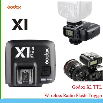 Godox X1 TTL Kablosuz Radyo Flaş Tetik Verici ve Alıcı Canon Nikon Sony için Olympus Fuji Stüdyo Flaş Speedlite Fuji