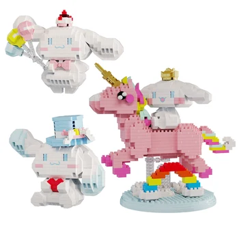 MOC İyi Arkadaşlar Mini Fantezi Şövalye Rakamlar Yapı Taşları noel hediyesi Anime Elmas Mikro tuğla oyuncaklar Çocuk hediyeler İçin