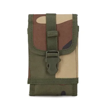 Açık Cep telefonu bel çantası 5.0-6.0 inç iphone için xiaomi için huawei için Ordu Camo Kanca Döngü Kemer Kılıfı Kılıf Kapak kılıf
