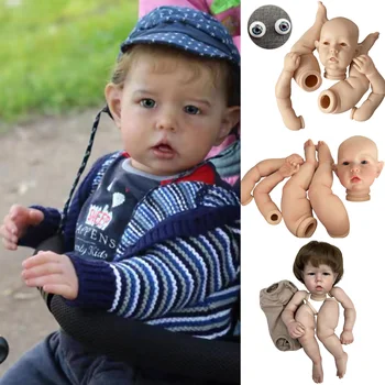 20-22 İnç Liam Bebe Reborn Bebek Kitleri Boyasız Veya Boyalı Gerçekçi Yenidoğan Bebek Demonte Yeniden Doğmuş Bebek El Yapımı Bebe Bebek Kitleri