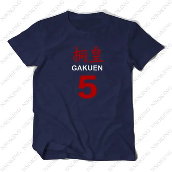 Yeni Kuroko hiçbir Basuke Aomine Daiki Cosplay T-shirt Moda Kuroko Basketbol Anime erkekler T Gömlek pamuk Kısa Kollu Üstleri Tee