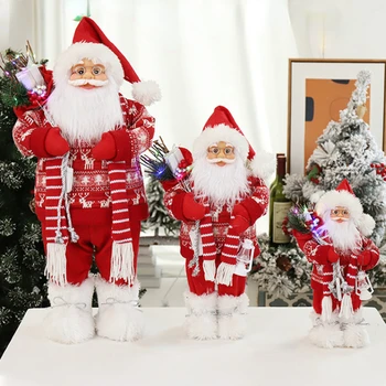 Navidad Noel Dekorasyon 2023 Noel Bebek Noel Baba 60cm Yeni Yıl Ev Dekorasyonu Çocuklar Hediye DIY Noel Ağacı Süsleri
