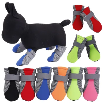 Pet Köpek Ayakkabı Köpek Açık Yumuşak Alt Kedi Chihuahua yağmur çizmeleri su geçirmez botlar Perros Mascotas Botas Sapato Para Cachorro