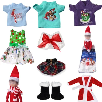 Perakende 1 Parça Kawaii Noel Yetişkin Elf oyuncak bebek giysileri Kısa Kollu Carf Uyku Tulumu Bornoz Çocuk Oyuncakları Aksesuarları Doğum Günü Hediyeleri
