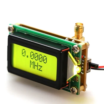 OOTDTY DIY Yüksek Doğruluk Ve Hassasiyet 1-500 MHz Frekans metre tezgah Modülü Hz Tester Ölçüm Modülü lcd ekran