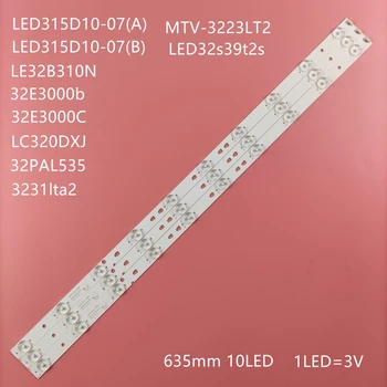 TV Lambaları LED Arka ışık Şeritleri Haier İçin LE32K5000T LE32K5500T MTV-3223LT2 Çubukları Kiti LED Bantları LED315D10-07 (B) - ZC14-07 (A) Cetveller