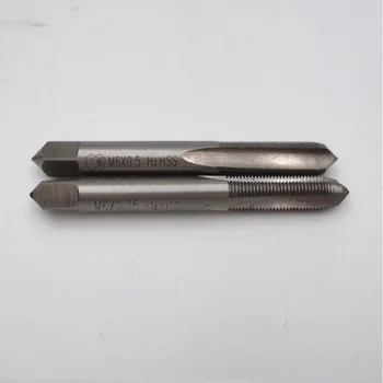 Ücretsiz kargo 1 ADET HSS6542 sol el makinesi musluk M6-M12*0.5/0.75/1.0/1.25/1.5/1.75 çelik iş parçası diş açma için mm LH Vidalı musluklar