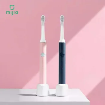 Xiaomi Mijia PINJING EX3 Sonic Elektrikli Diş Fırçası DuPont fırça Ultra sonic Beyazlatma temizleme Diş Ev Şarj