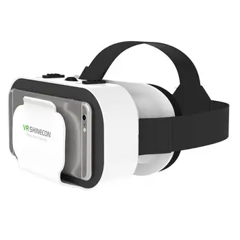 VR SHİNECON VR Gözlük Evrensel Sanal Gerçeklik Gözlükleri Mobil Oyunlar için 360 HD Filmler ile Uyumlu 4.7-6.53 
